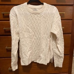 J. Crew Cable Knit Sweater